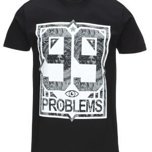 Mister Tee 'Problems Marble' T-paita