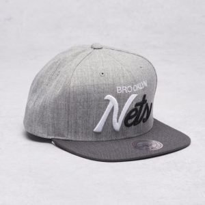 Mitchell & Ness Brooklyn Nets Snapback Grey