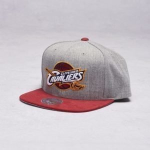 Mitchell & Ness Cleveland Cavaliers Snapback Grey/Burgundy