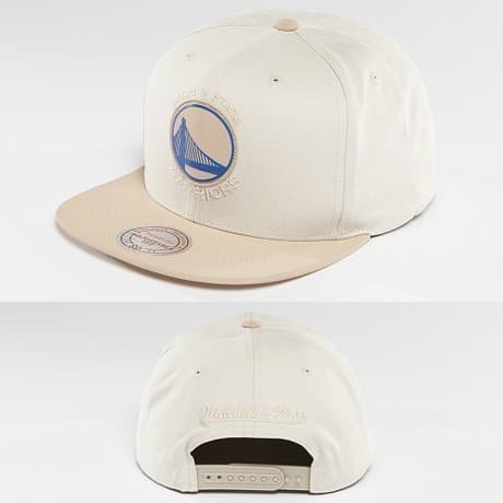 Mitchell & Ness Snapback Lippis Beige