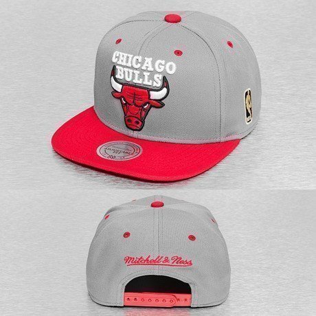 Mitchell & Ness Snapback Lippis Harmaa