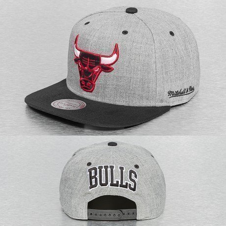 Mitchell & Ness Snapback Lippis Harmaa