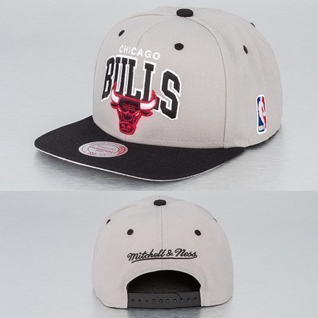 Mitchell & Ness Snapback Lippis Harmaa