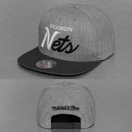 Mitchell & Ness Snapback Lippis Harmaa