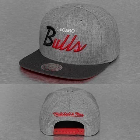 Mitchell & Ness Snapback Lippis Harmaa