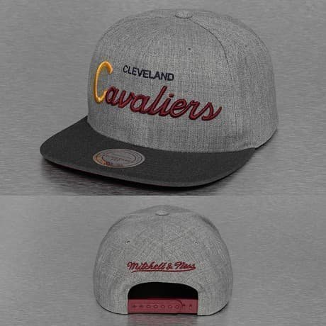 Mitchell & Ness Snapback Lippis Harmaa