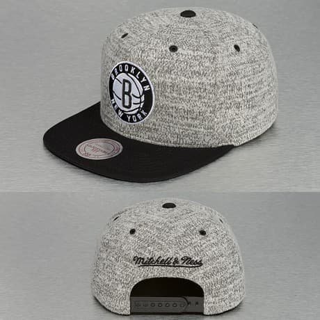 Mitchell & Ness Snapback Lippis Harmaa