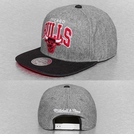 Mitchell & Ness Snapback Lippis Harmaa