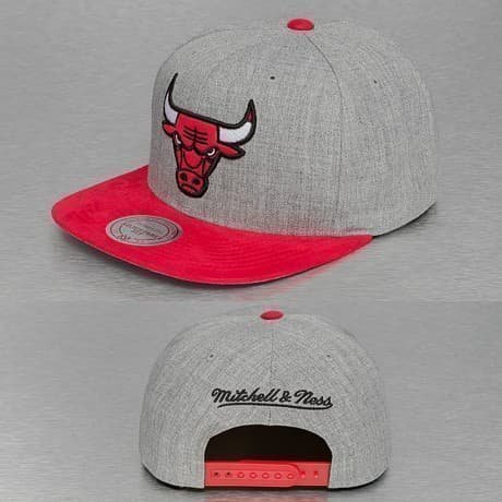 Mitchell & Ness Snapback Lippis Harmaa