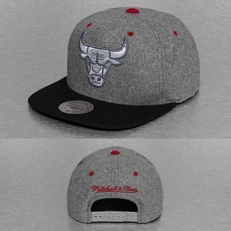 Mitchell & Ness Snapback Lippis Harmaa