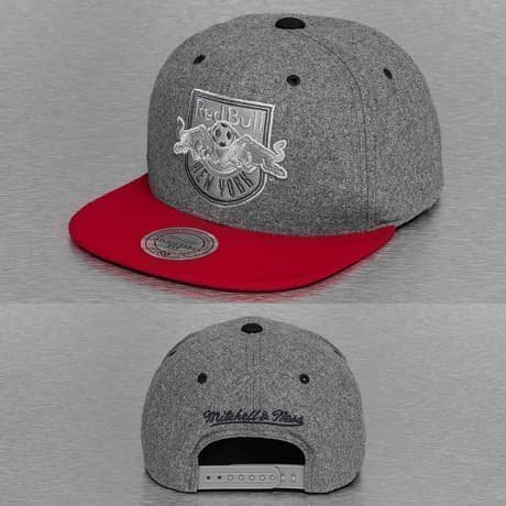 Mitchell & Ness Snapback Lippis Harmaa