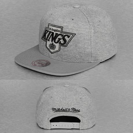 Mitchell & Ness Snapback Lippis Harmaa