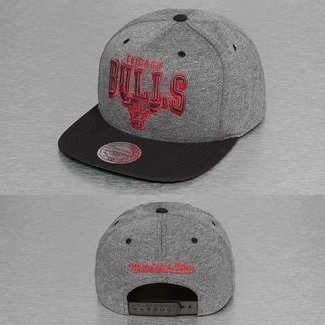 Mitchell & Ness Snapback Lippis Harmaa