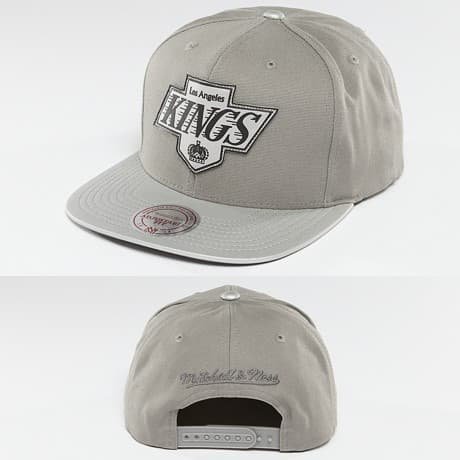 Mitchell & Ness Snapback Lippis Harmaa