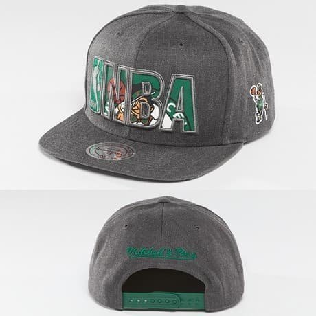 Mitchell & Ness Snapback Lippis Harmaa