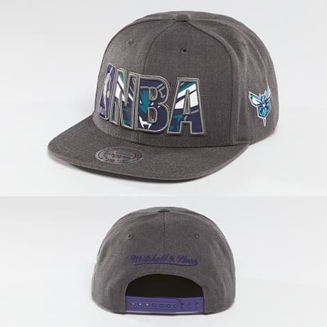 Mitchell & Ness Snapback Lippis Harmaa