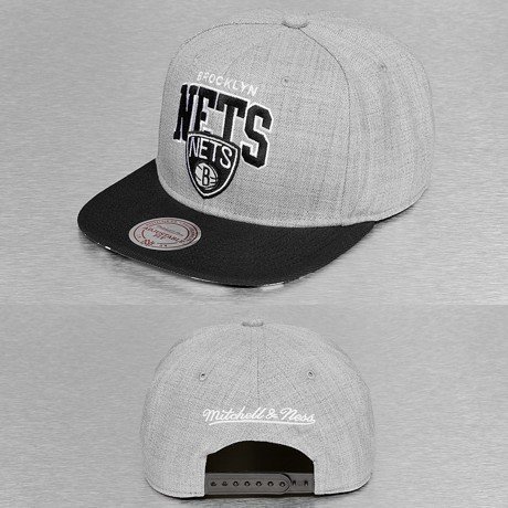 Mitchell & Ness Snapback Lippis Harmaa