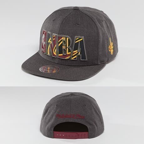 Mitchell & Ness Snapback Lippis Harmaa