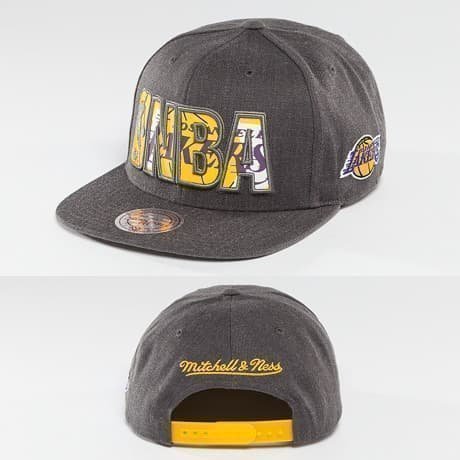 Mitchell & Ness Snapback Lippis Harmaa