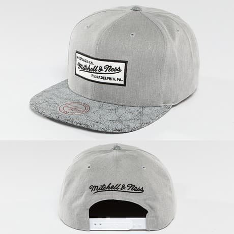 Mitchell & Ness Snapback Lippis Harmaa