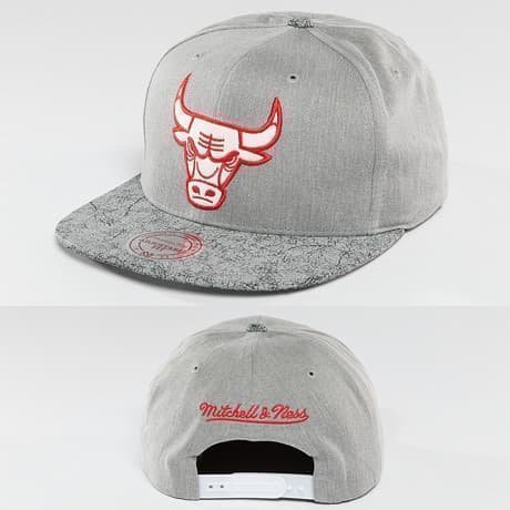 Mitchell & Ness Snapback Lippis Harmaa