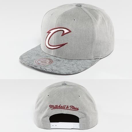 Mitchell & Ness Snapback Lippis Harmaa