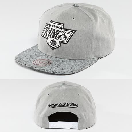 Mitchell & Ness Snapback Lippis Harmaa