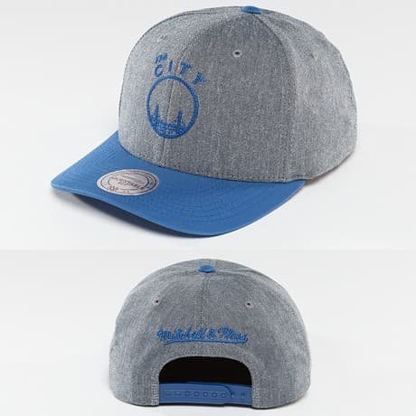 Mitchell & Ness Snapback Lippis Harmaa