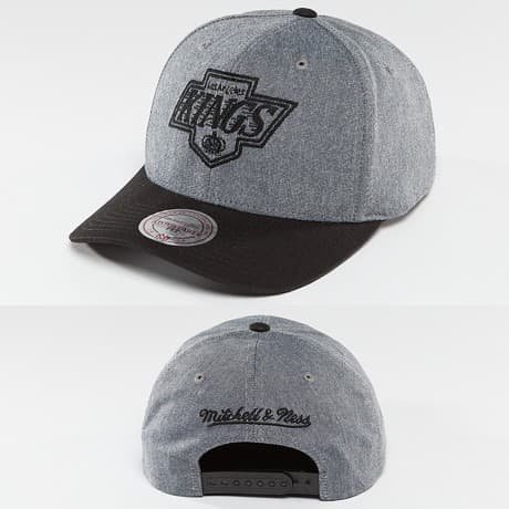 Mitchell & Ness Snapback Lippis Harmaa