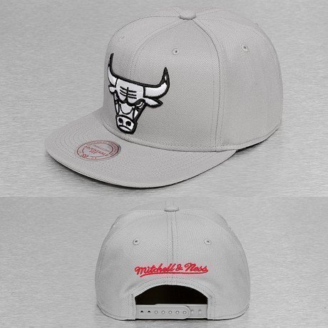 Mitchell & Ness Snapback Lippis Harmaa