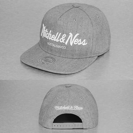 Mitchell & Ness Snapback Lippis Harmaa