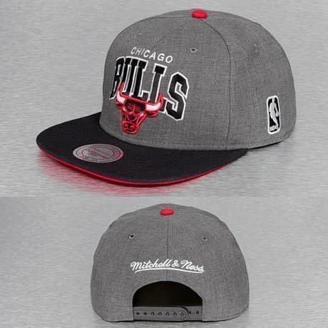 Mitchell & Ness Snapback Lippis Harmaa