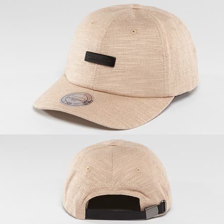 Mitchell & Ness Snapback Lippis Khakiruskea