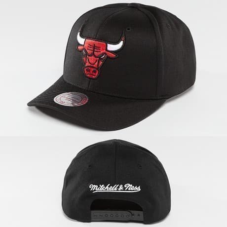 Mitchell & Ness Snapback Lippis Musta