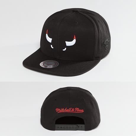 Mitchell & Ness Snapback Lippis Musta