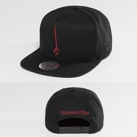 Mitchell & Ness Snapback Lippis Musta