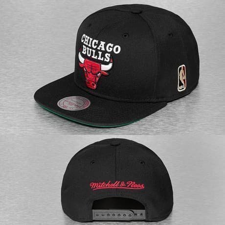 Mitchell & Ness Snapback Lippis Musta