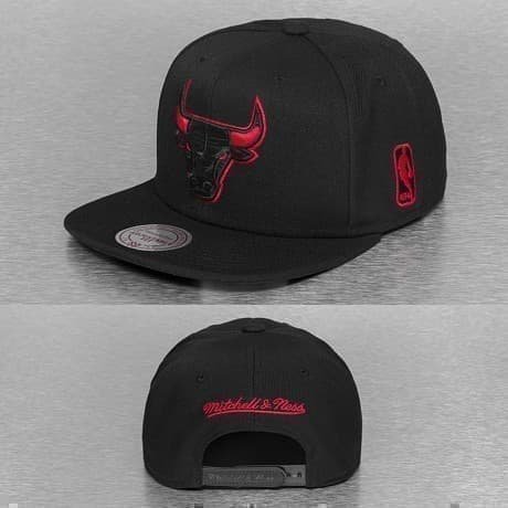 Mitchell & Ness Snapback Lippis Musta