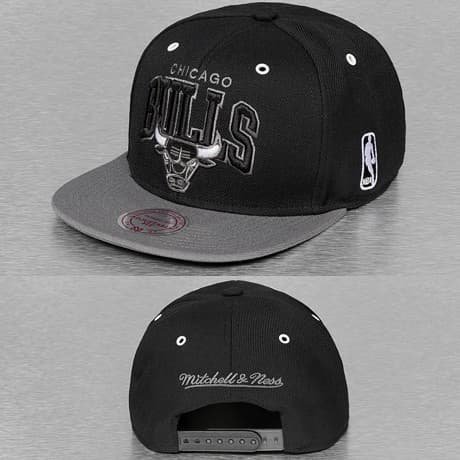 Mitchell & Ness Snapback Lippis Musta