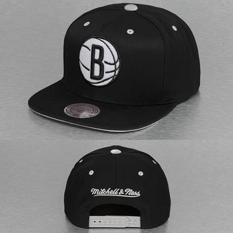 Mitchell & Ness Snapback Lippis Musta