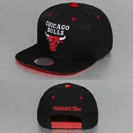 Mitchell & Ness Snapback Lippis Musta