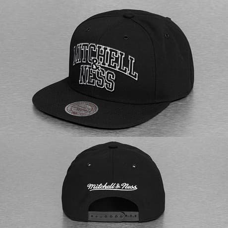 Mitchell & Ness Snapback Lippis Musta