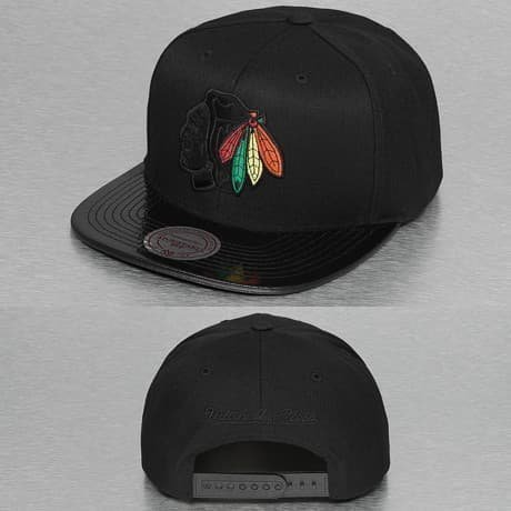 Mitchell & Ness Snapback Lippis Musta