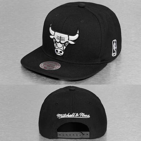 Mitchell & Ness Snapback Lippis Musta