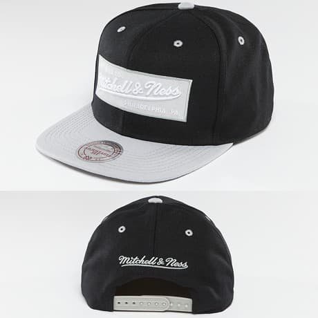 Mitchell & Ness Snapback Lippis Musta