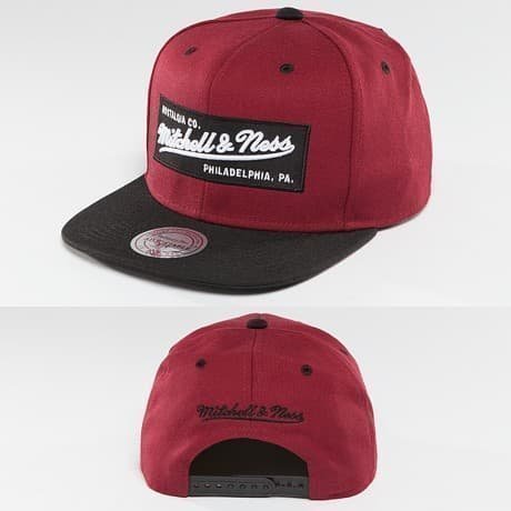 Mitchell & Ness Snapback Lippis Punainen