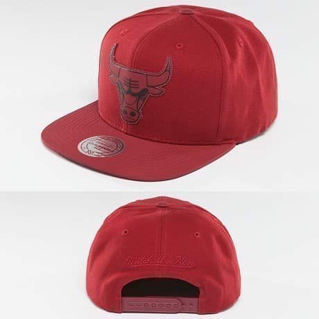 Mitchell & Ness Snapback Lippis Punainen