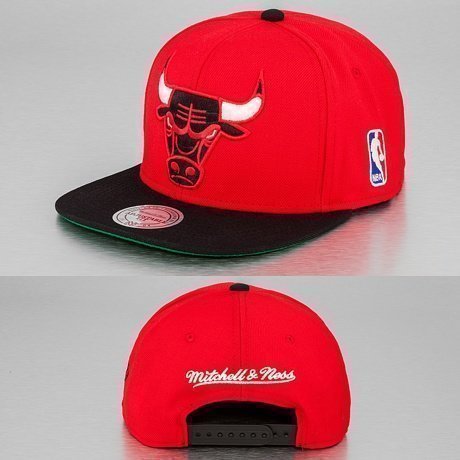 Mitchell & Ness Snapback Lippis Punainen