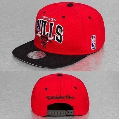 Mitchell & Ness Snapback Lippis Punainen