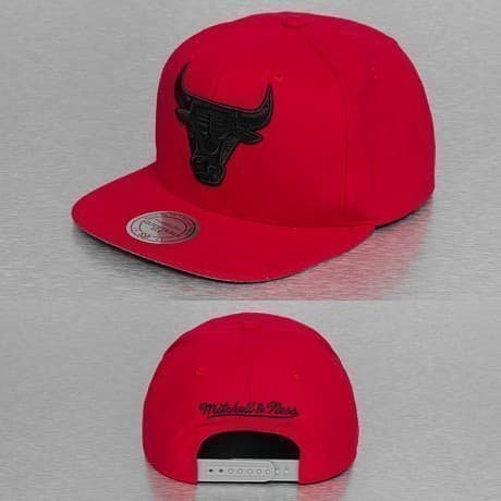 Mitchell & Ness Snapback Lippis Punainen